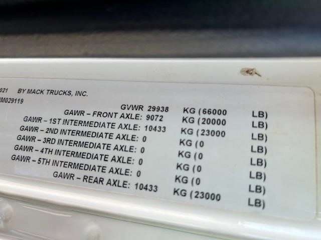 2022 MACK GRANITE 64FR 9025831169 2022 MACK GRANITE 64FR 9025831169