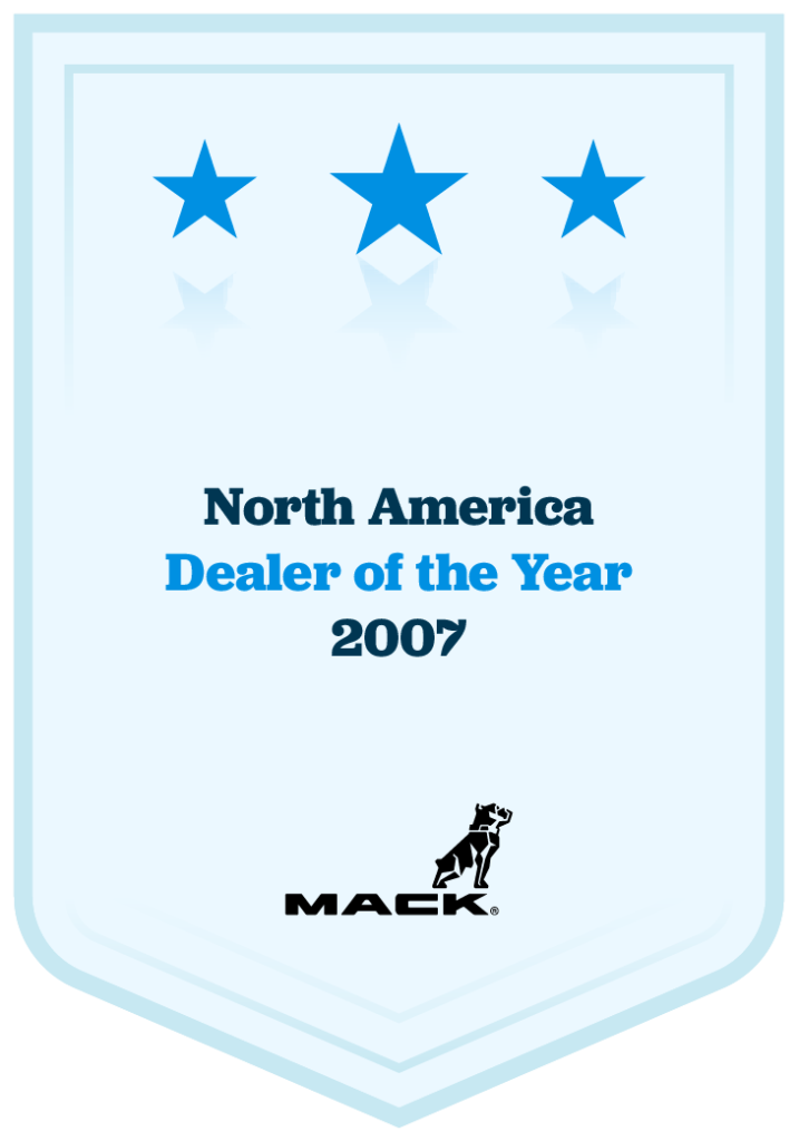 Mack North America Dealer of the Year 2007
