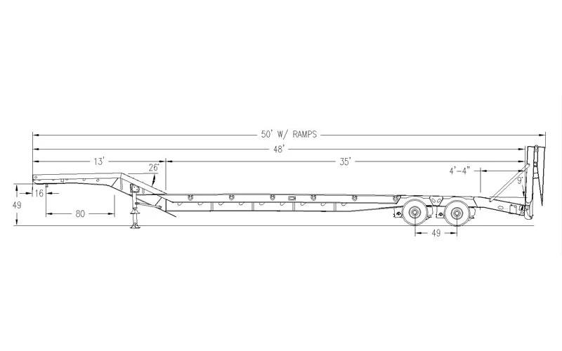 XLSpecialized Trailers XL 70 Paver Special - image 1 of 4