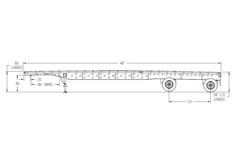 XLSpecialized Trailers 90 Flat Deck - image 1 of 4