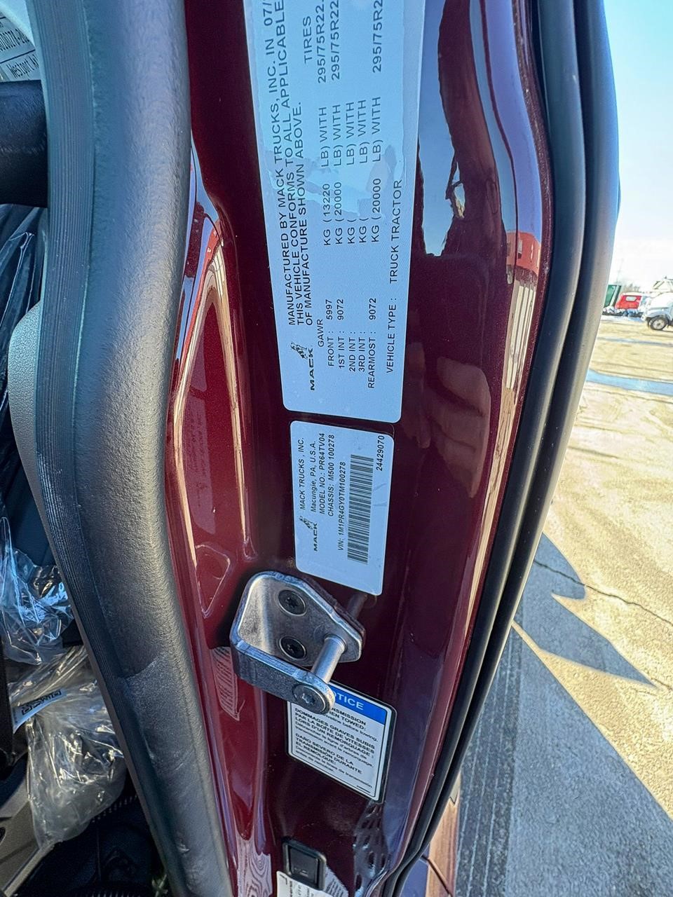 2026 MACK PIONEER 64T 11003301480 2026 MACK PIONEER 64T 11003301480