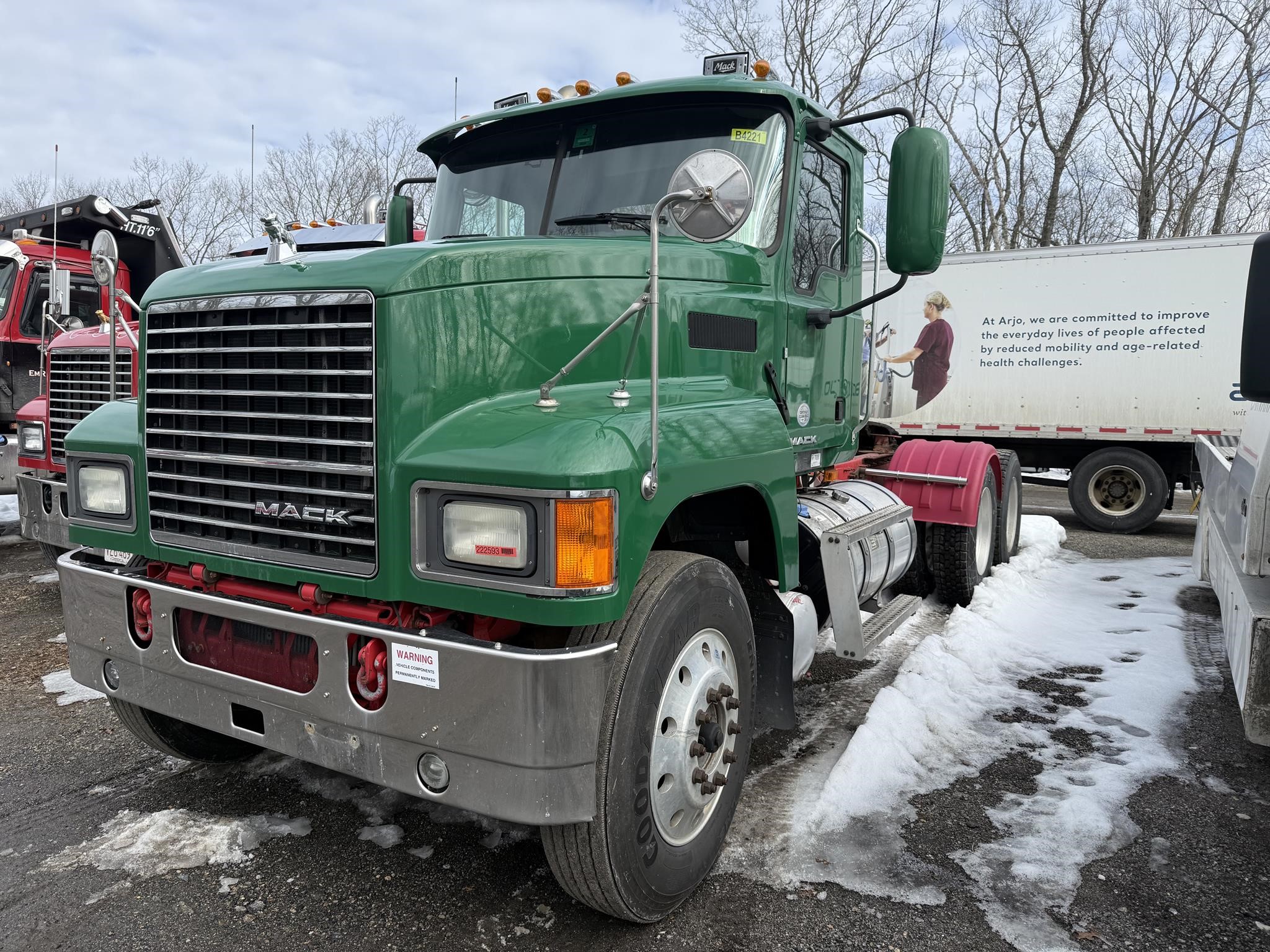 2018 MACK PINNACLE CHU613 11006233621 2018 MACK PINNACLE CHU613 11006233621