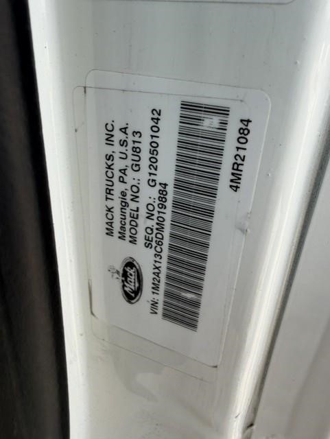 2013 MACK GRANITE GU813 2013 MACK GRANITE GU813 - image 6 of 6